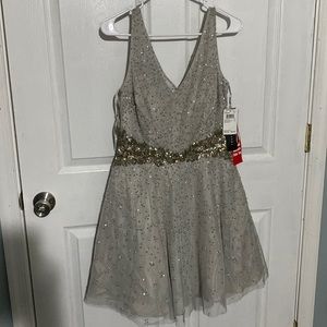 Sequined formal dress